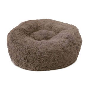 Cuna Fur Redonda Dream para Perros 60 cm Cama Suave Antideslizante