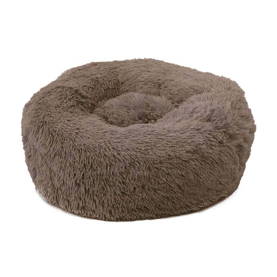 Cuna Fur Redonda Dream para Perros 60 cm Cama Suave Antideslizante