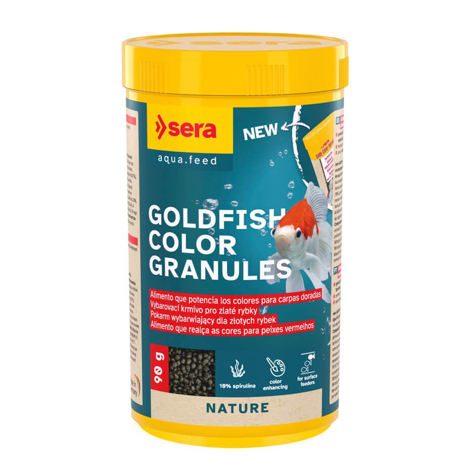 Sera Goldfish Color Granules Alimento Potenciador del Color para Carpas Doradas