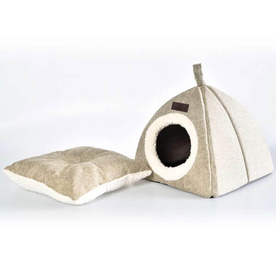 Iglú Warm Premier CAT para Perros y Gatos 35 cm Cama Refugio Antideslizante 2 Iglú Warm Premier CAT para Perros y Gatos 35 cm Cama Refugio Antideslizante