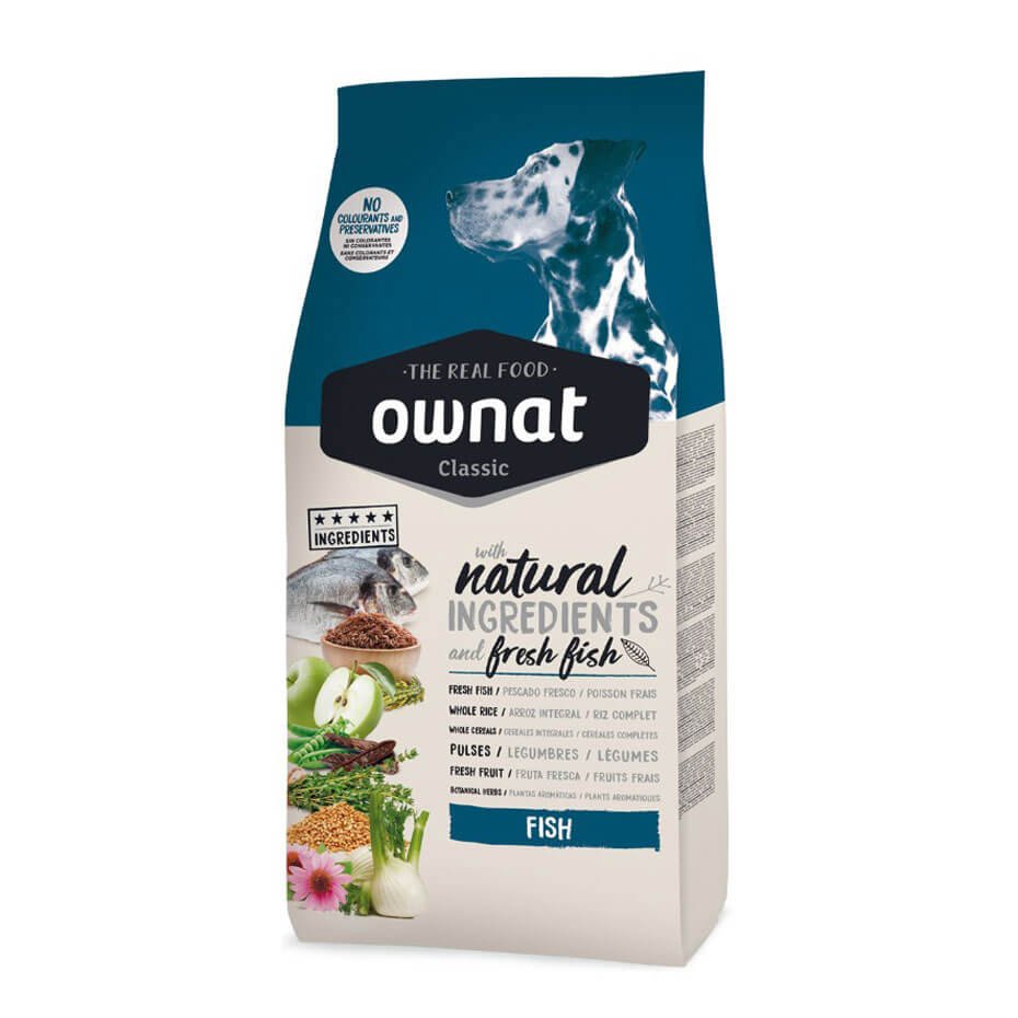 Ownat Classic Fish Pienso Natural con Pescado para Perros Adultos