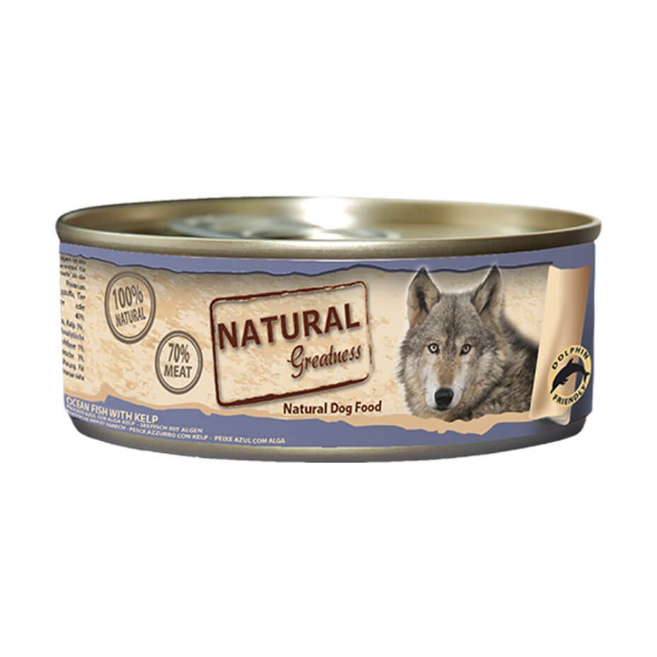 Natural Greatness Pescado de Mar con Kelp 156g