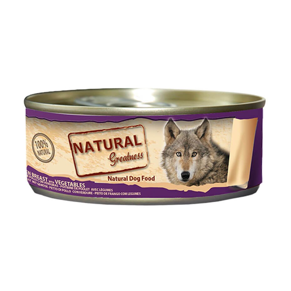 Natural Greatness Pechuga de Pollo con Verduras 156g