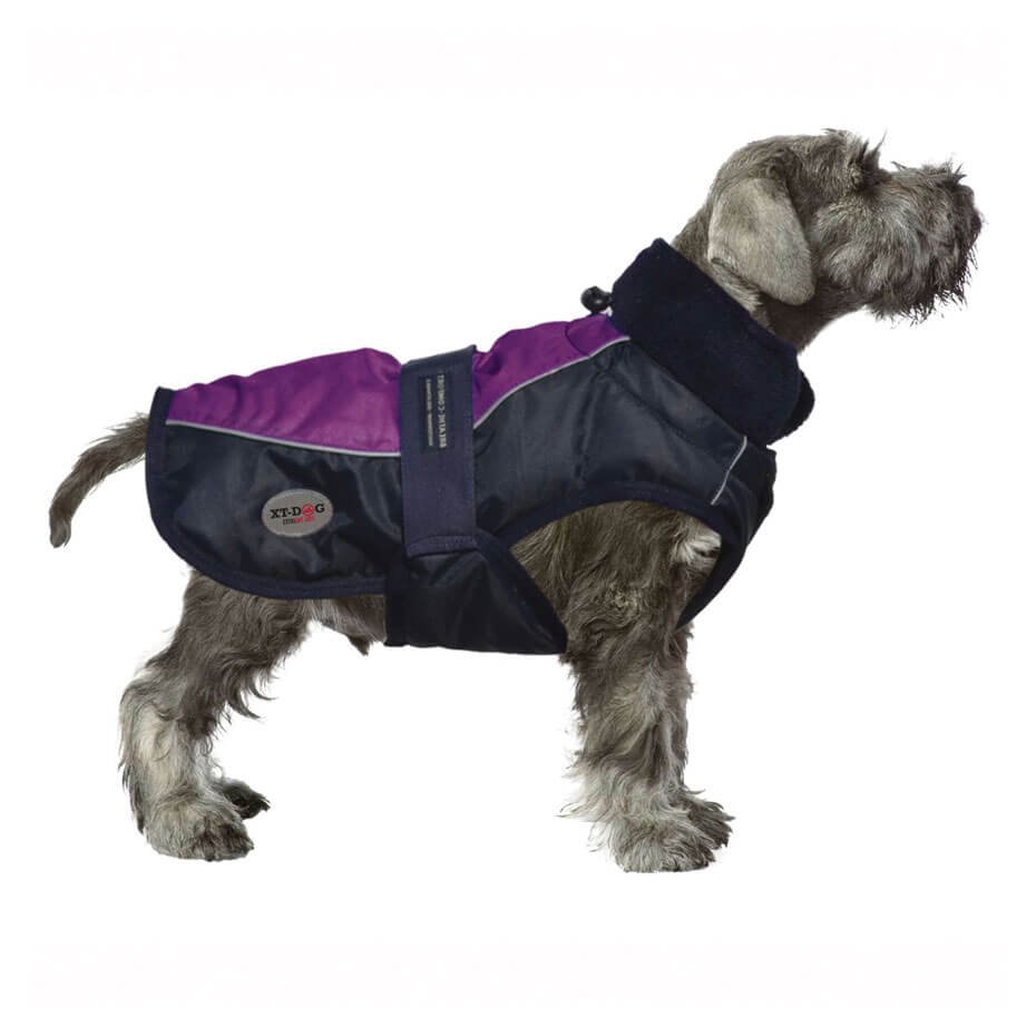 Abrigo Sport violeta XT-DOG impermeable reflectante para perros