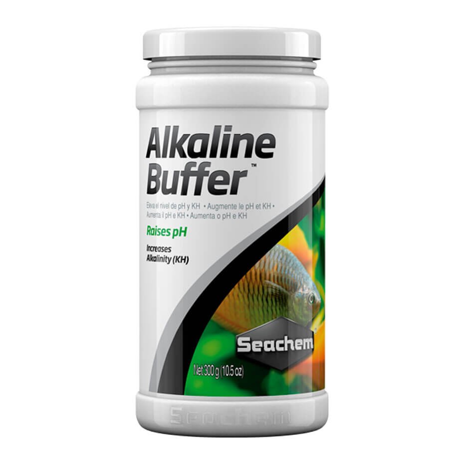 Seachem Alkaline Buffer 70 g regulador de pH y KH para acuarios plantados