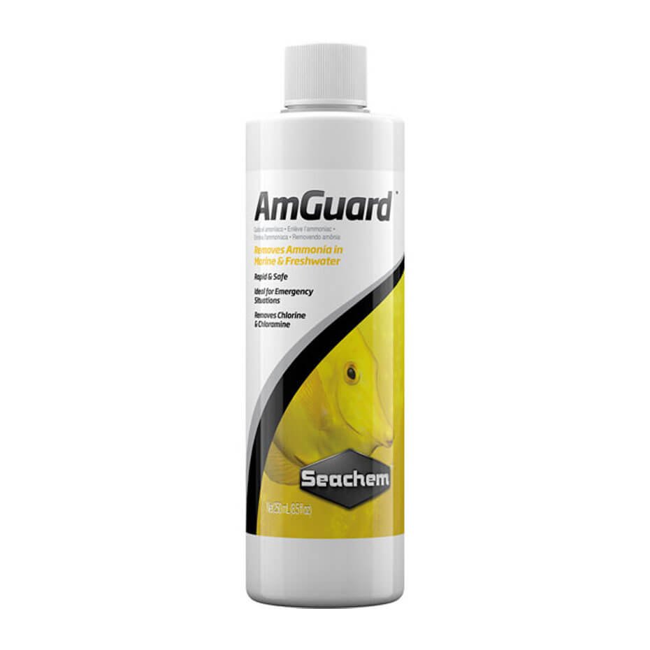 Seachem AmGuard 100 ml eliminador de amoníaco y cloro para acuarios