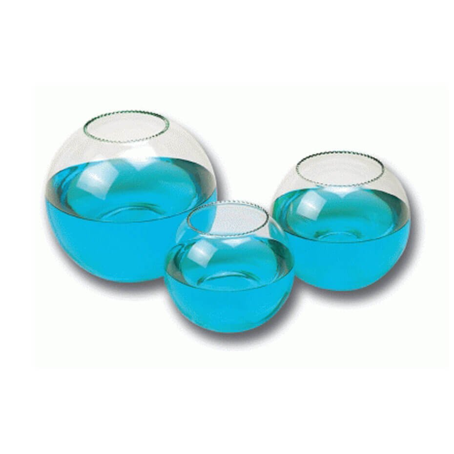 Pecera de bola de cristal para peces decorativa