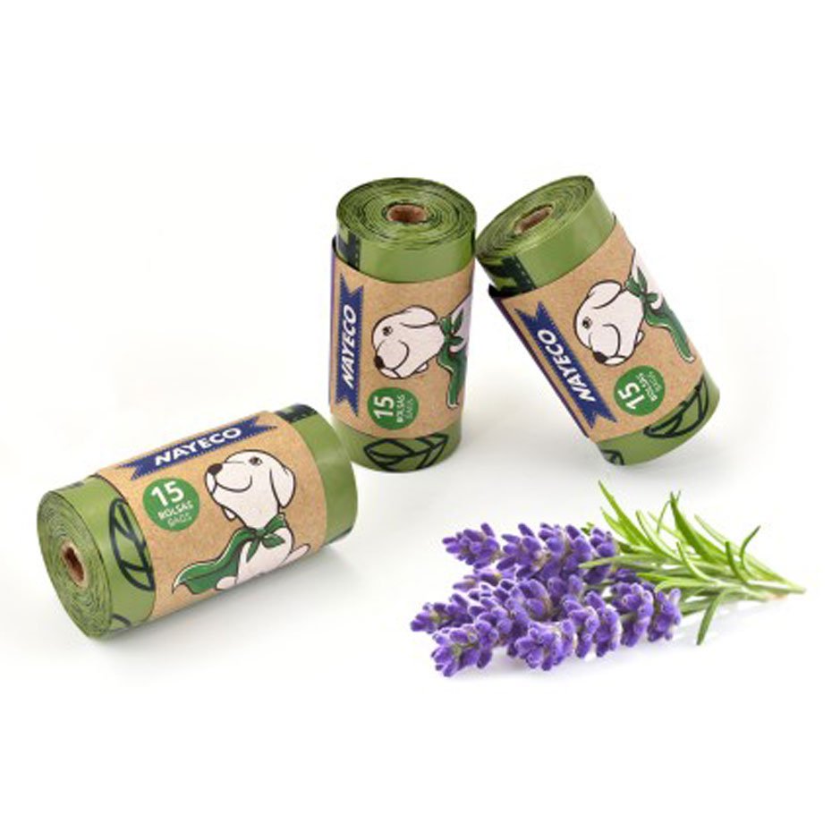 Rollo Bolsas Higiénicas Aroma Lavanda 15 Bolsas