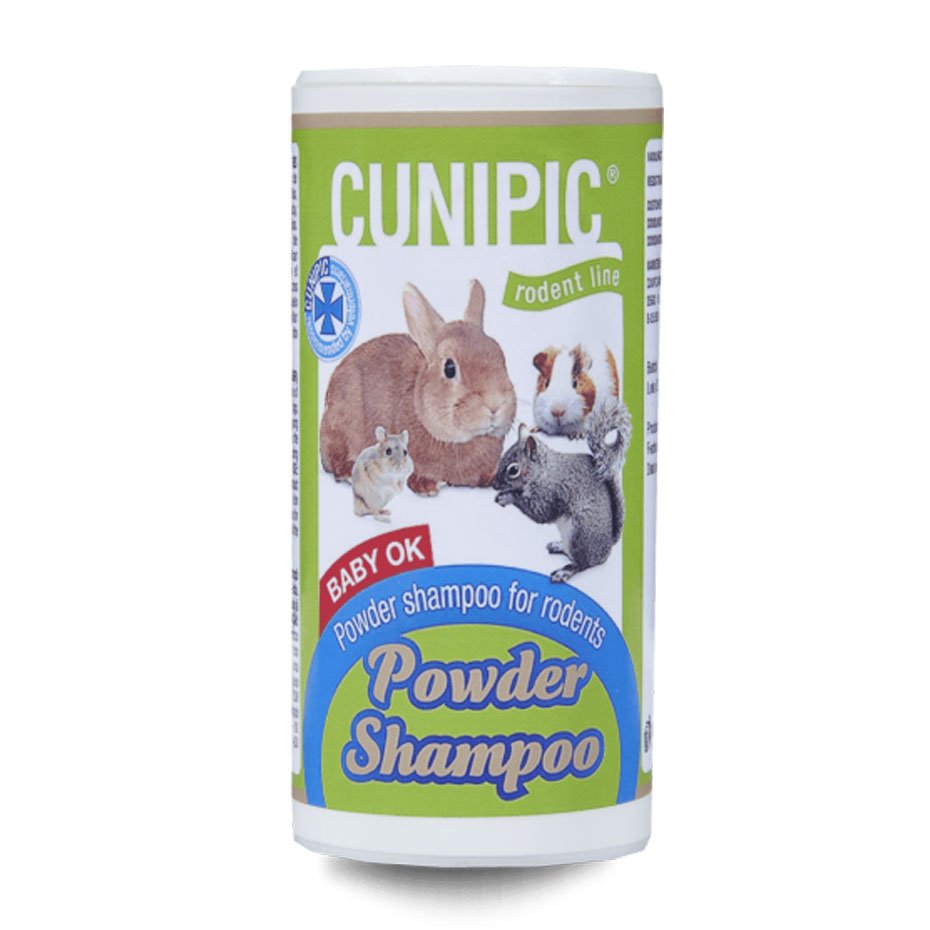 Champú en Polvo para Conejos y Roedores 125g Cunipic – Higiene sin Agua