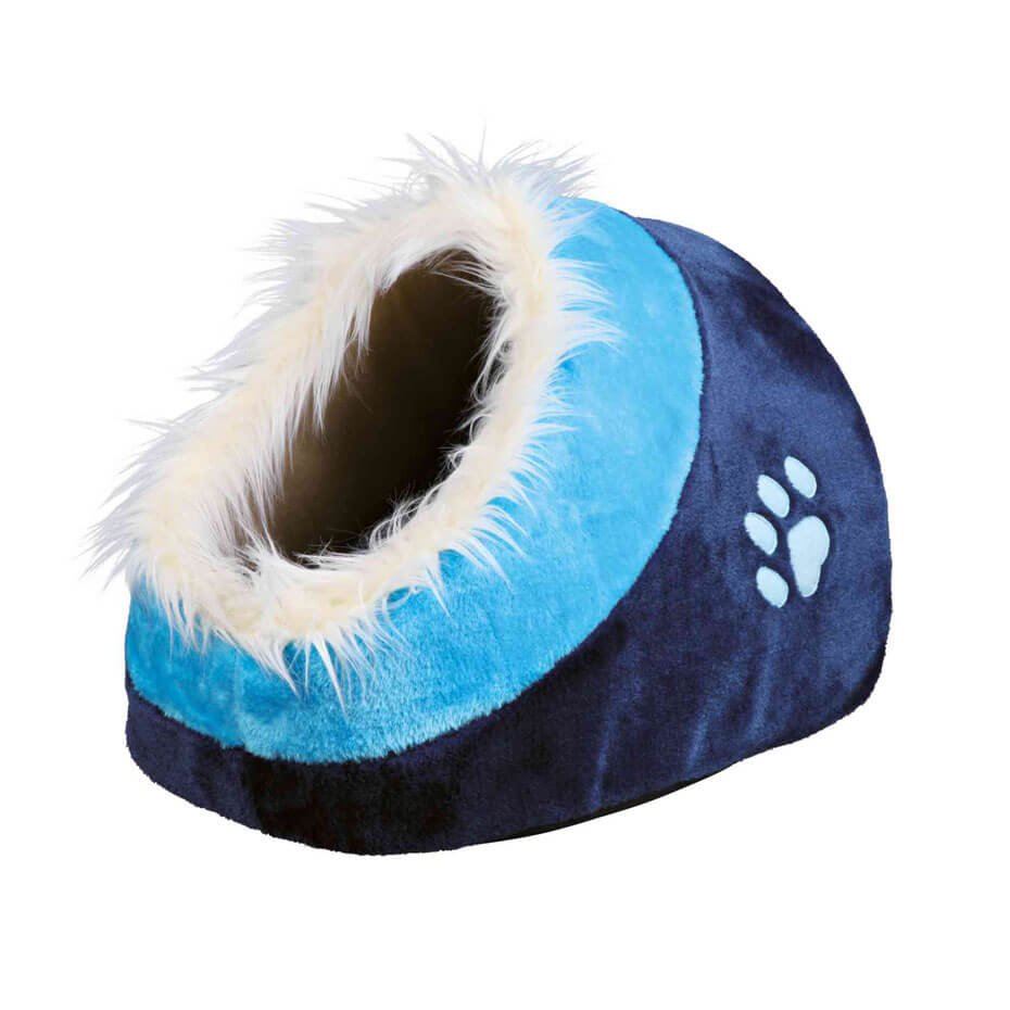 Cueva Suave Minou para Gatos con Cojín Reversible