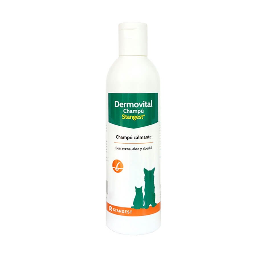 Dermovital Champú Calmante para Perros y Gatos con Dermatitis Atópica 250 ml