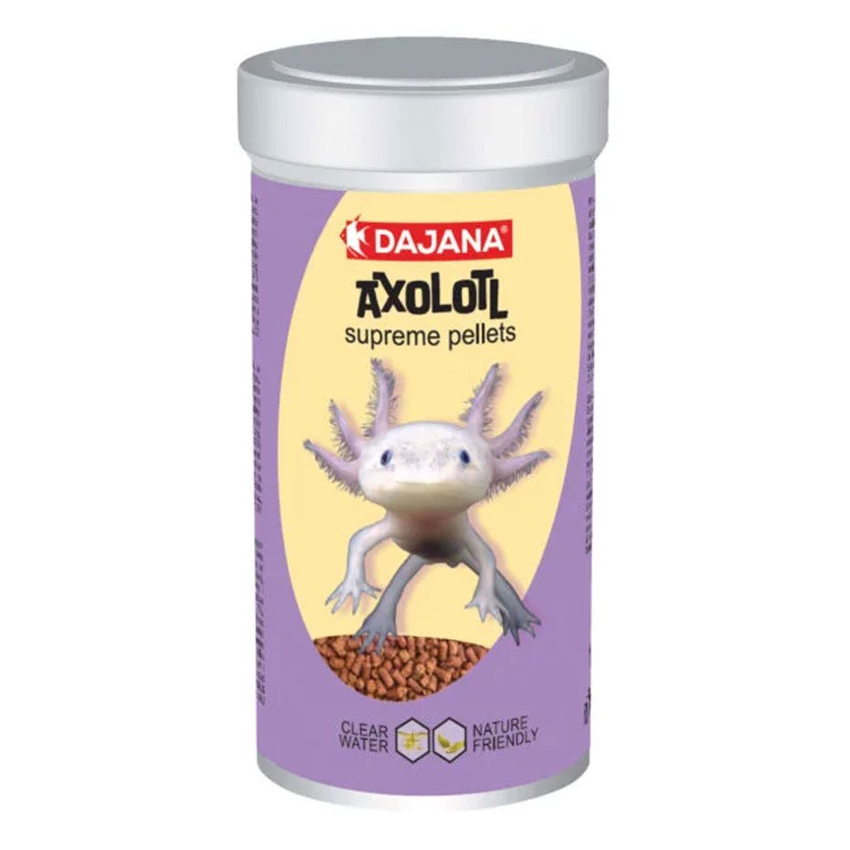 Alimento para Ajolotes DAJANA AXOLOTL 100 ml Pellets Hundimiento Rápido