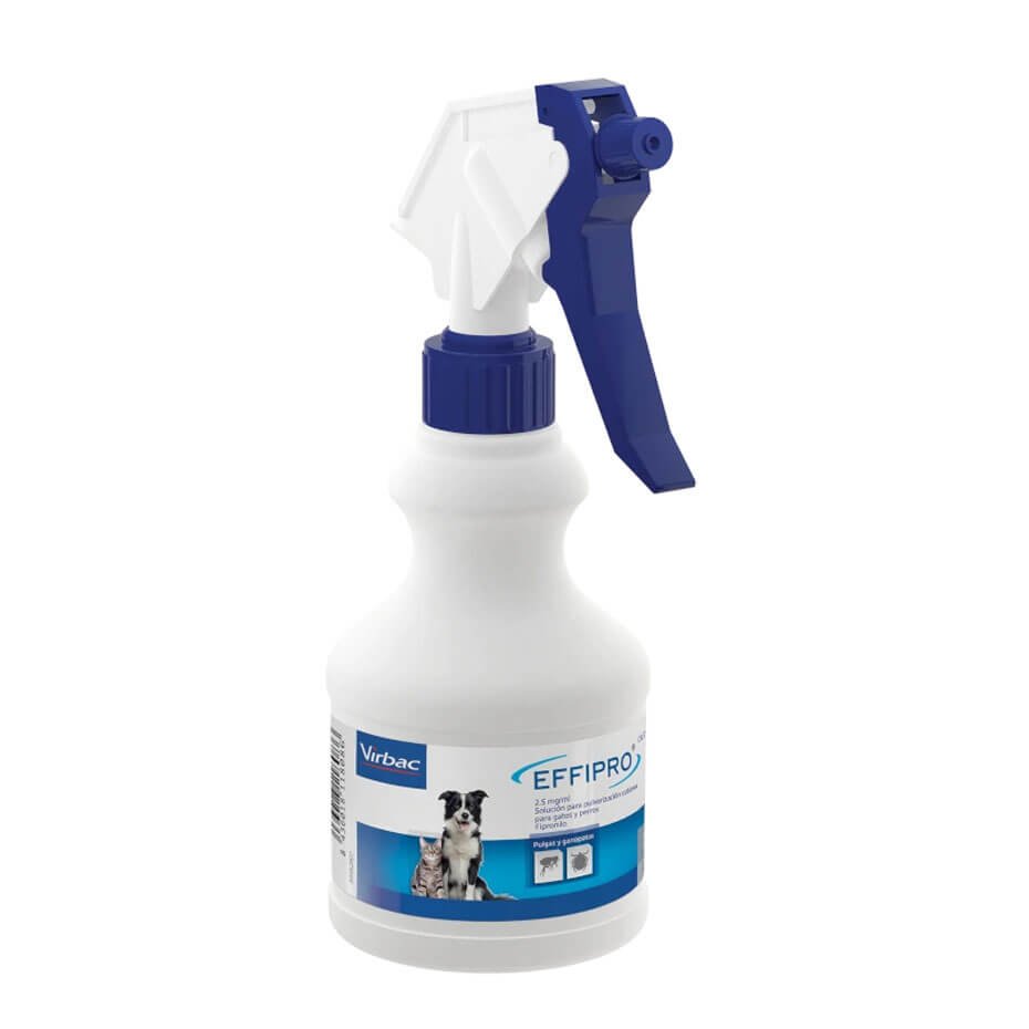 Effipro Spray 250 ml Antiparasitario Completo Perros y Gatos