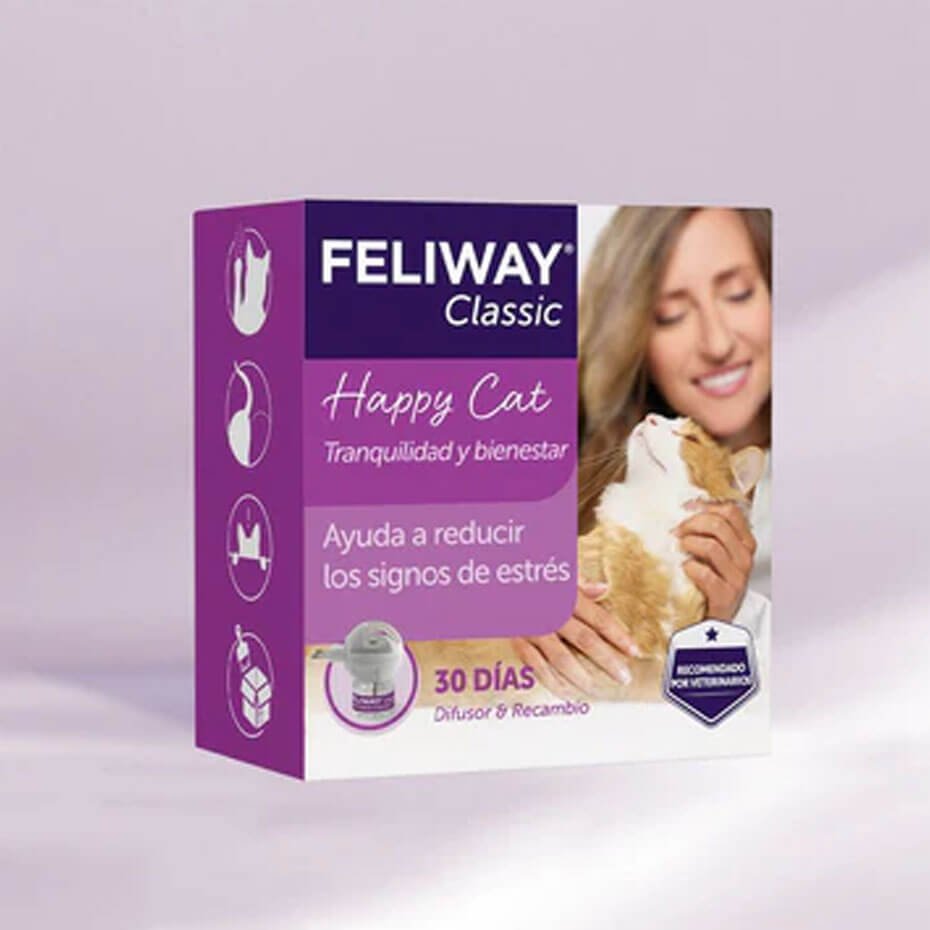 Feliway Classic Difusor Feromonas Gatos Antiestrés 48 ml