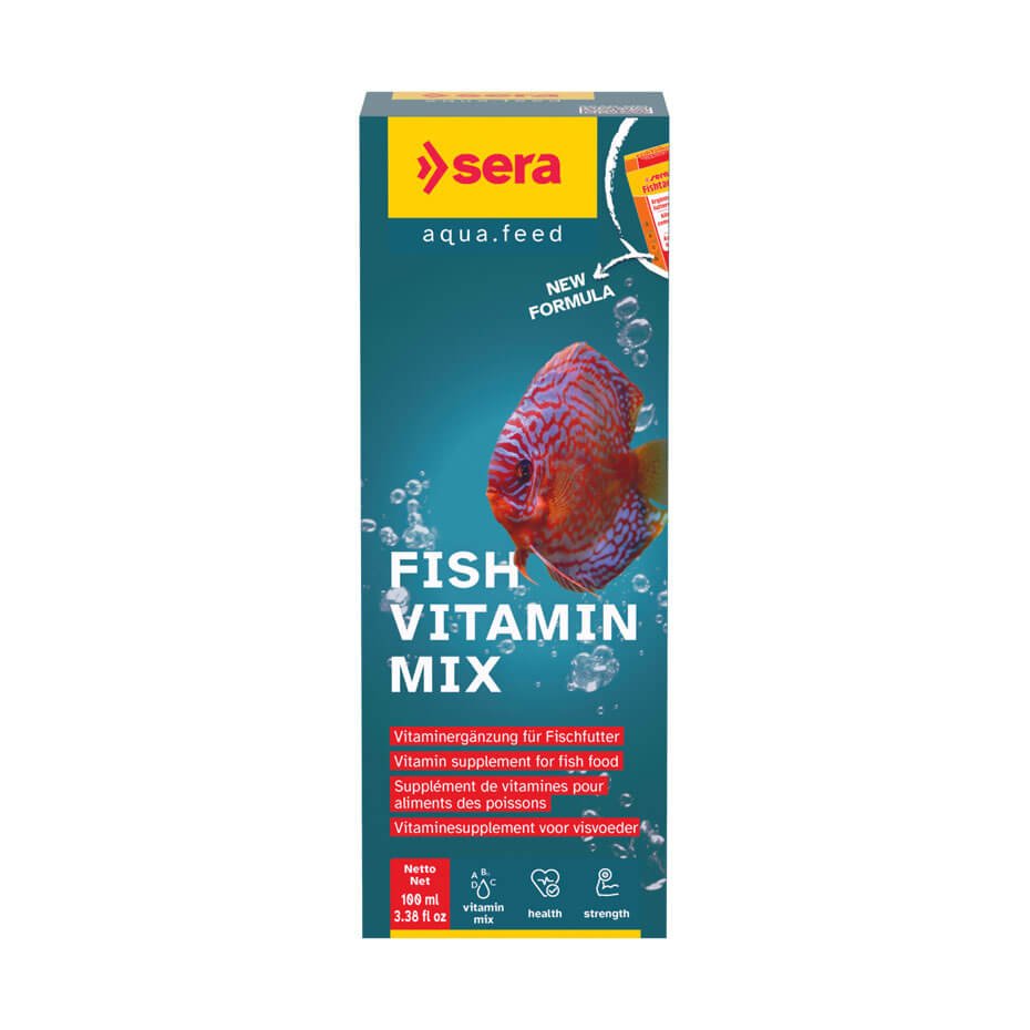 Sera Fish Vitamin Mix 15ml suplemento multivitamínico para peces ornamentales