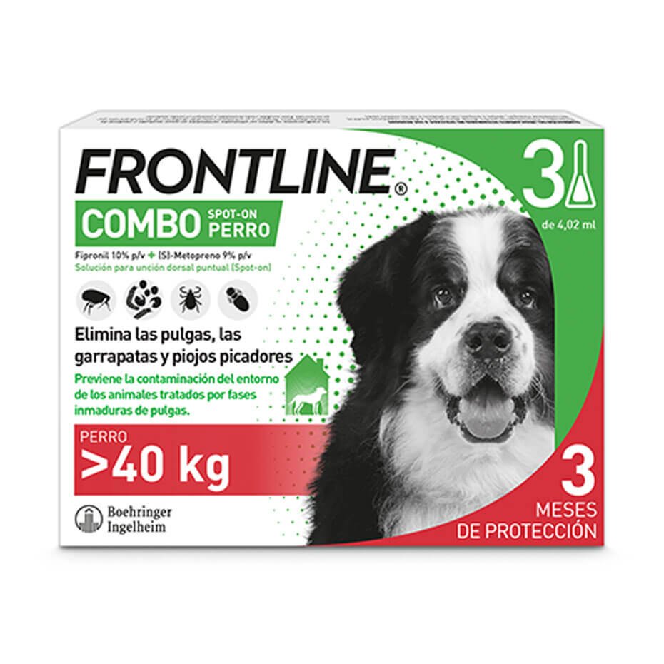 Frontline Combo Perros +40 kg Pipetas Antiparasitario