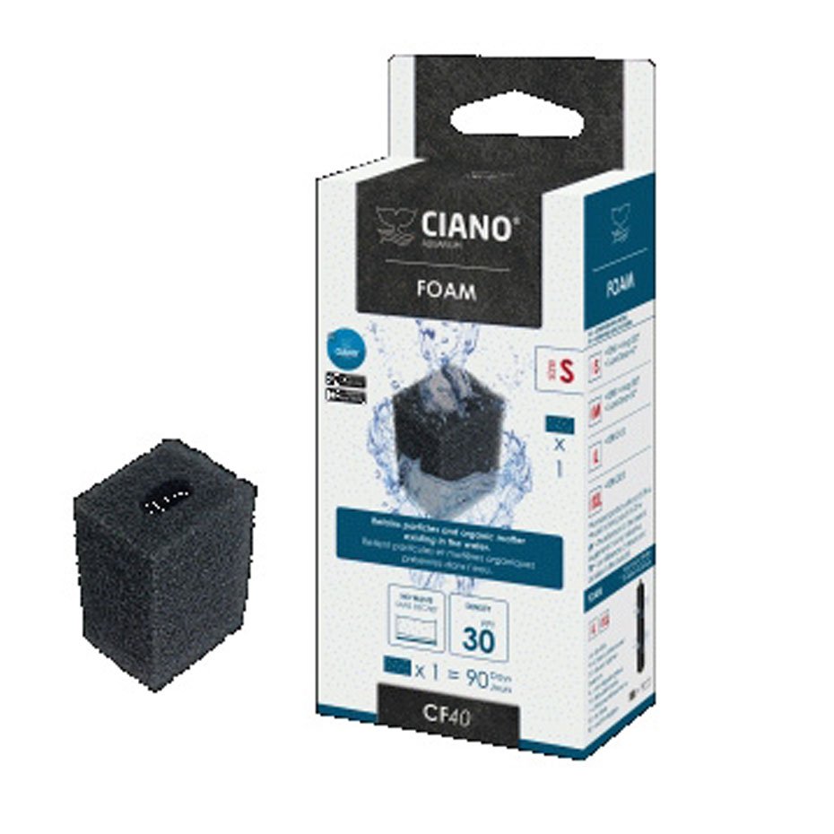 Cartucho Ciano Foam S CF40 – Filtrado de Acuarios