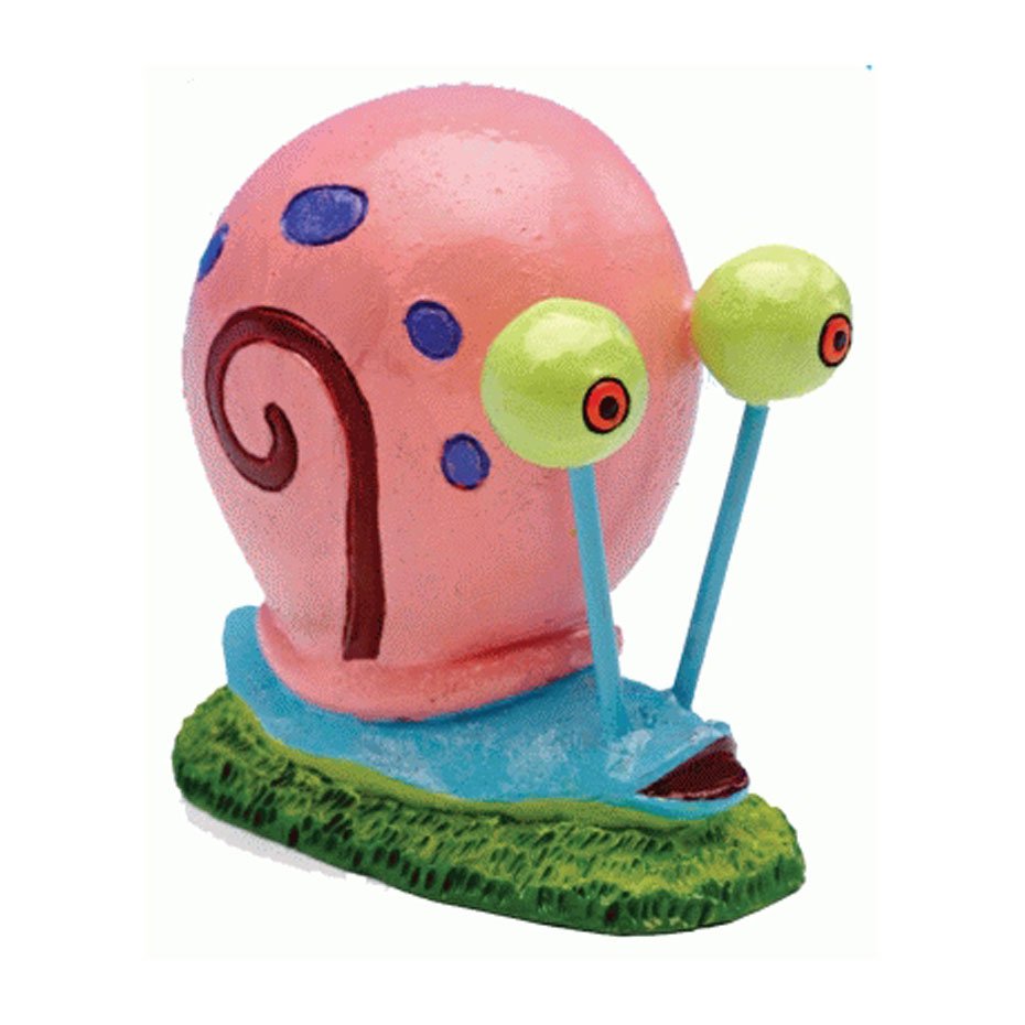 Mini Gary 5 cm Decoración para Acuarios Bob Esponja