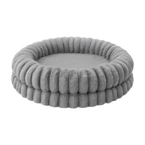 Cama Muffin para perros y gatos con bordes acolchados