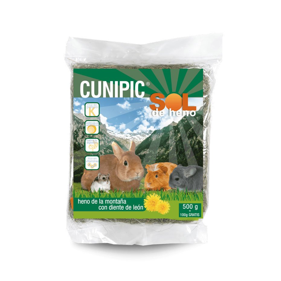Sol de Heno con Diente de León 500g – Heno Natural Digestivo Rico en Vitaminas