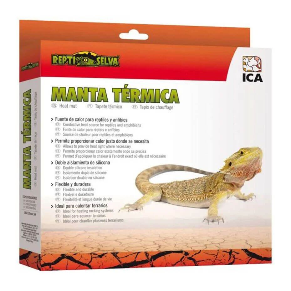 Manta térmica para reptiles y anfibios con calor constante