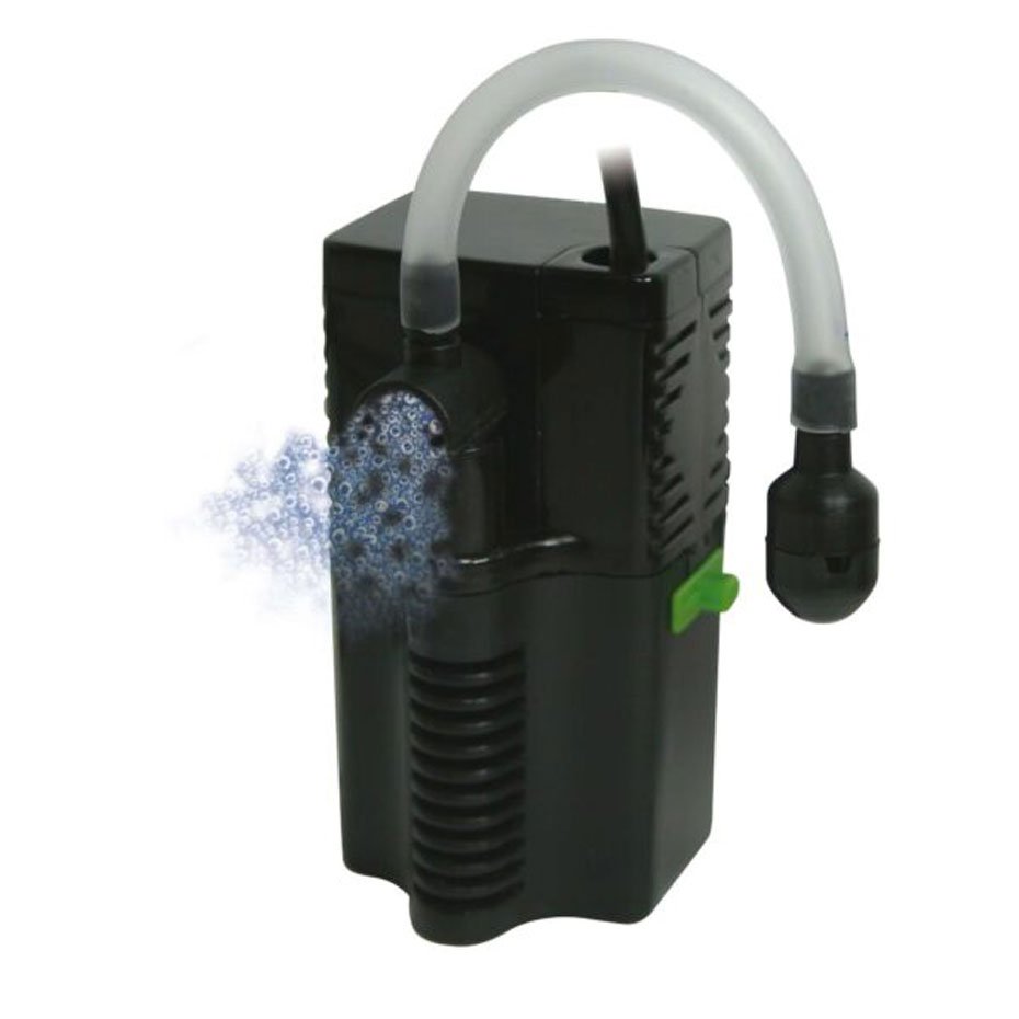 Micro Filtro Interior 200 L/h para Pequeños Acuarios y Terrarios