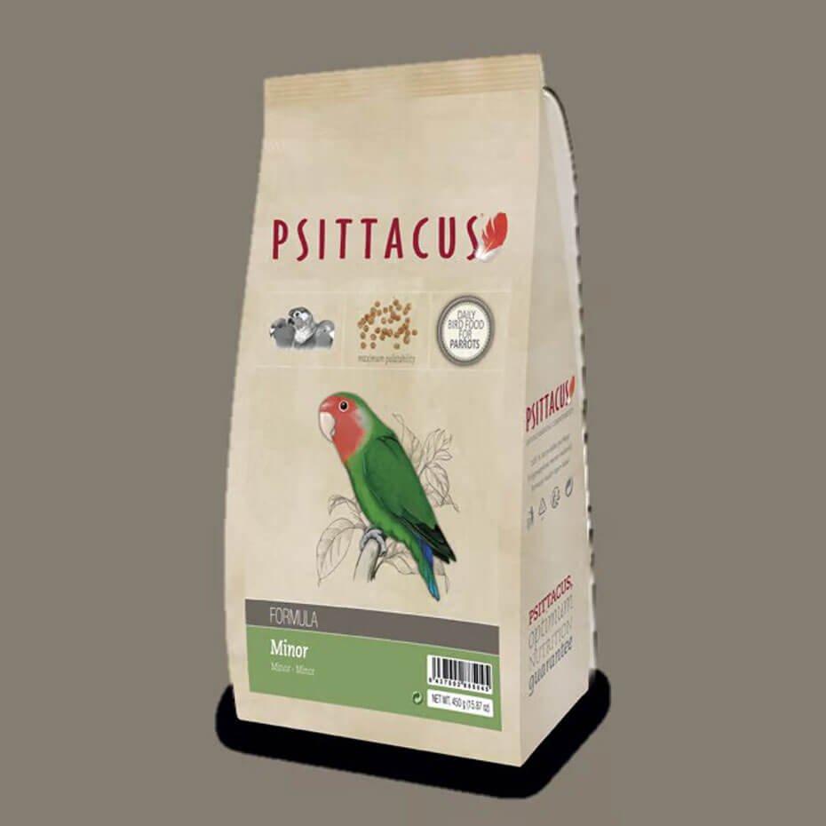 Psittacus Minor 450g Pienso Completo para Pequeños Loros