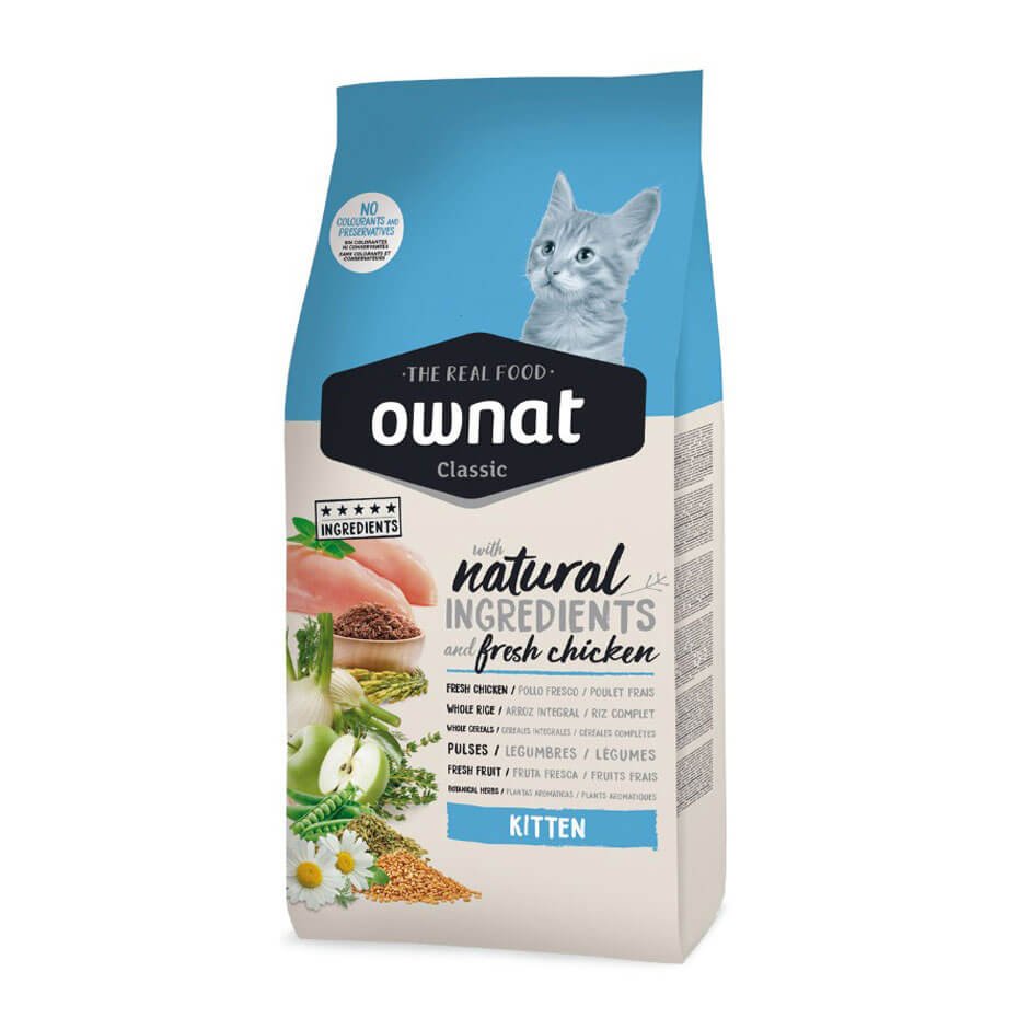 Ownat Classic Kitten Pienso Natural para Gatitos 1 a 12 Meses
