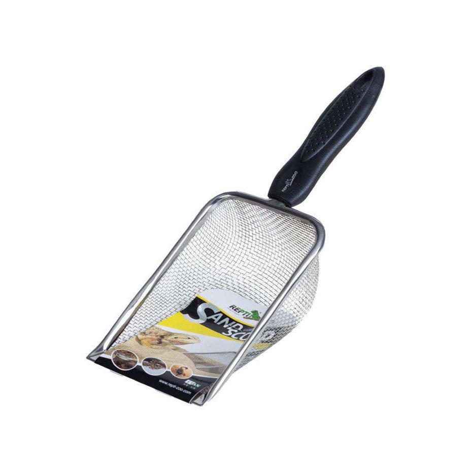 Pala Metálica REPTIZOO para Limpieza de Terrarios 29 cm Acero Inoxidable