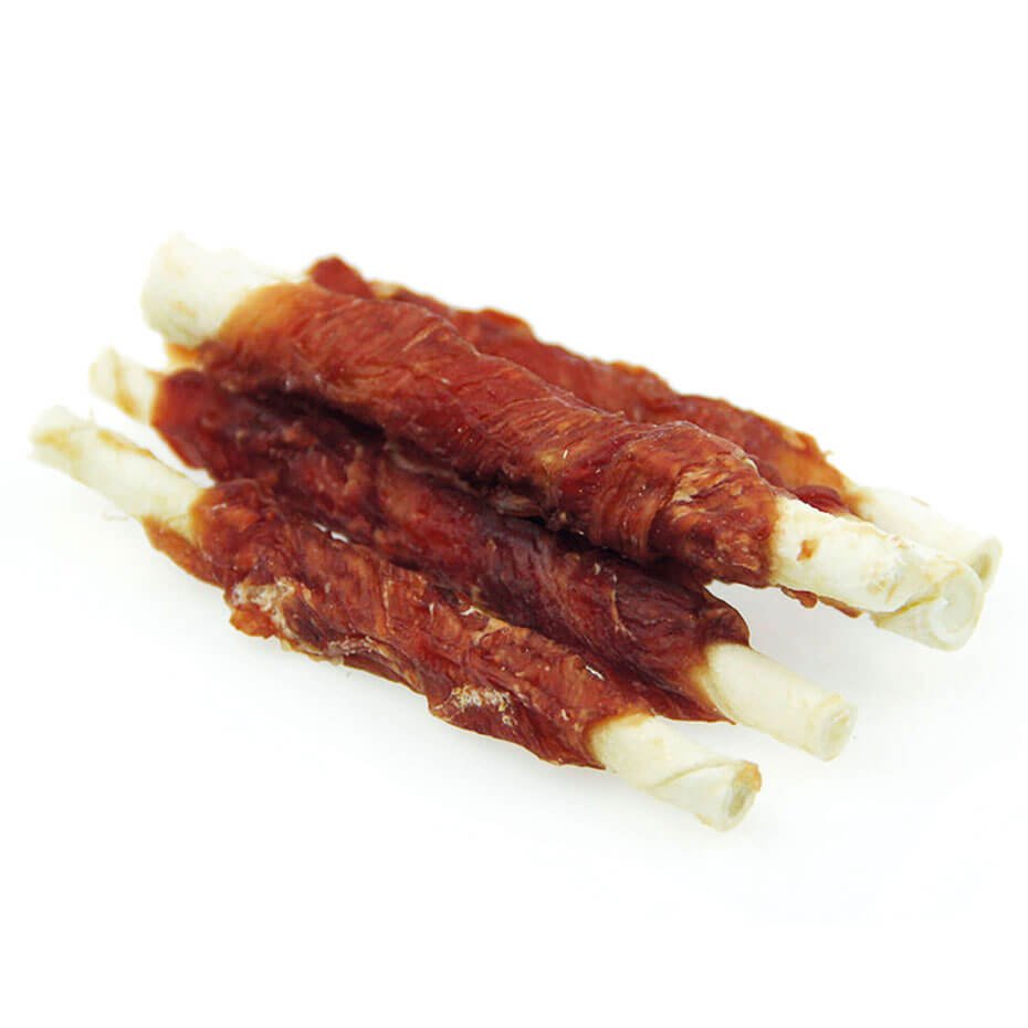 Palito de pollo 17-20 cm para perros – snack natural dental