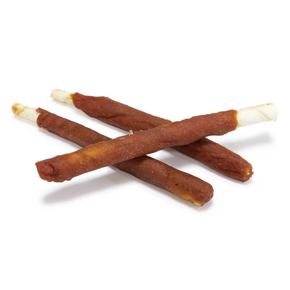 Palito con pato 13 cm para perros – snack natural rico en proteína