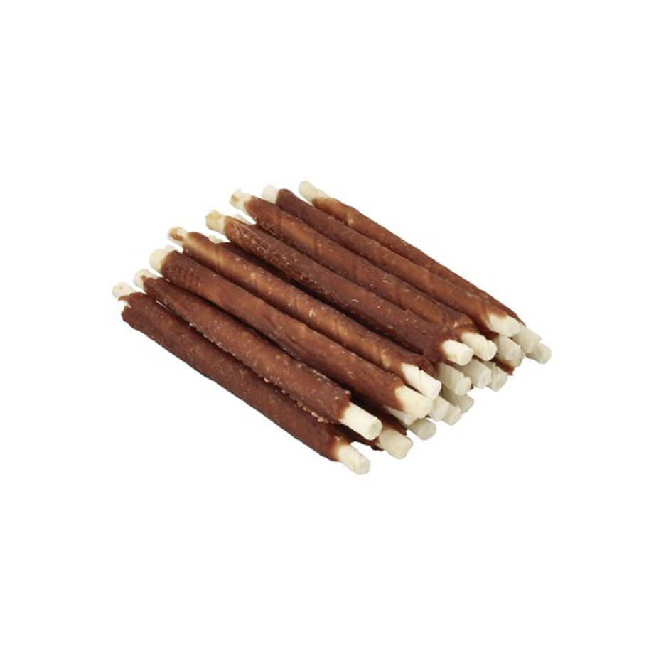 Palito de ternera/buey 25-28 cm para perros – snack natural dental extralargo