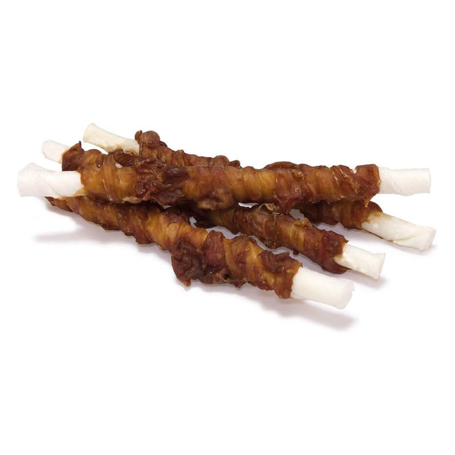 Palito de pato 17-20 cm para perros – snack natural dental