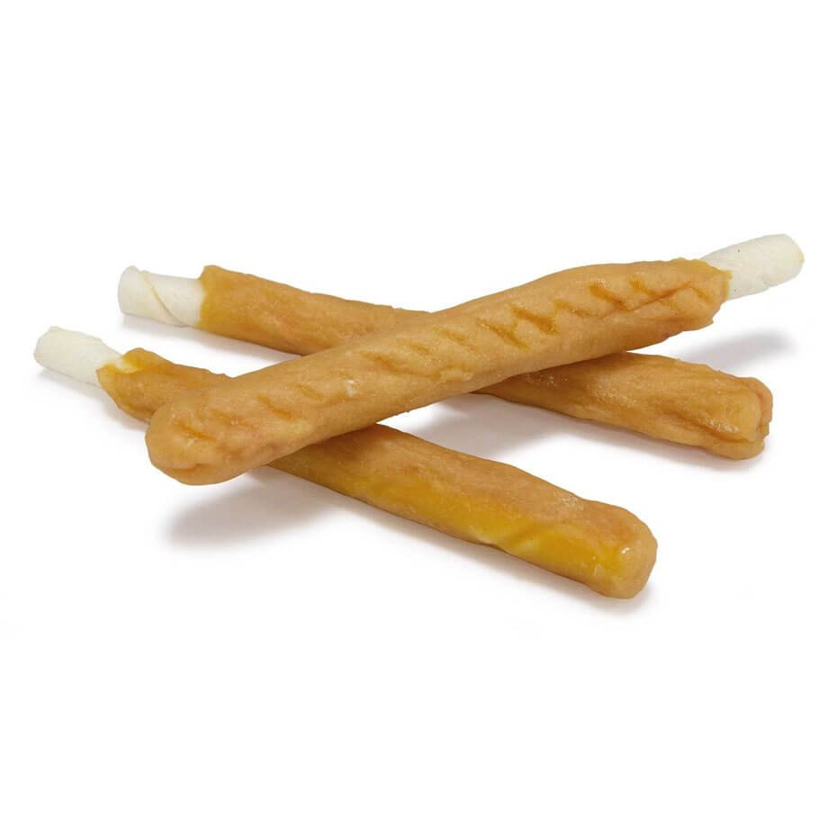 Palito con pollo 13 cm para perros – snack natural rico en proteína