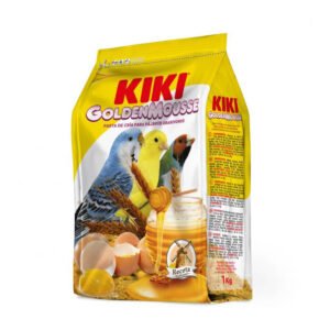 Pasta de cría Kiki Golden Mousse Amarillo para canarios y aves granívoras