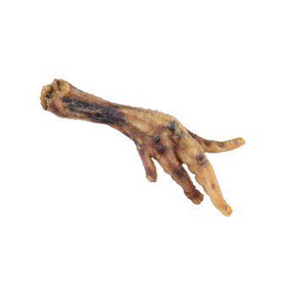 Patas de pollo naturales para perros – snack deshidratado crujiente