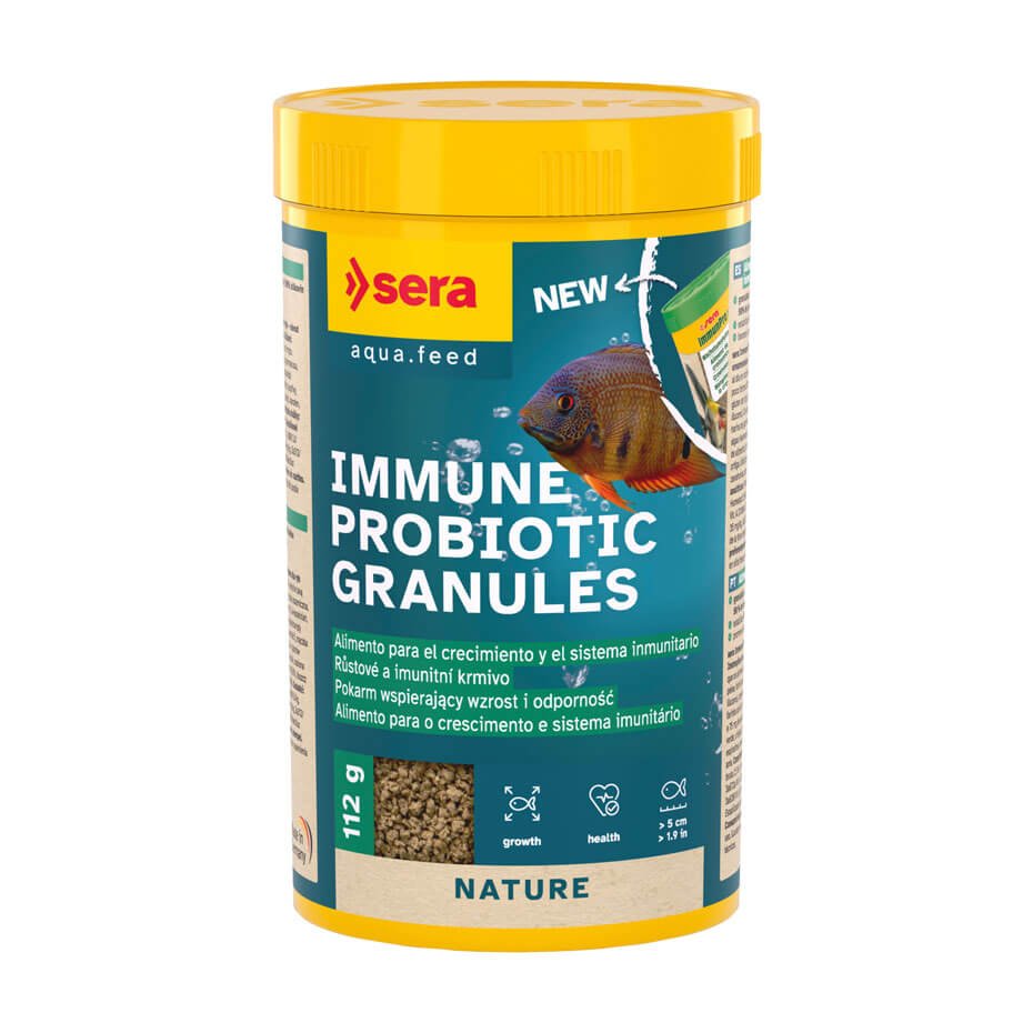 Sera Immune Probiotic Granules 100ml pienso completo probiótico para peces ornamentales