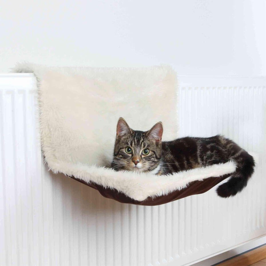 Cama de Radiador para Gatos 26 cm con Funda Extraíble