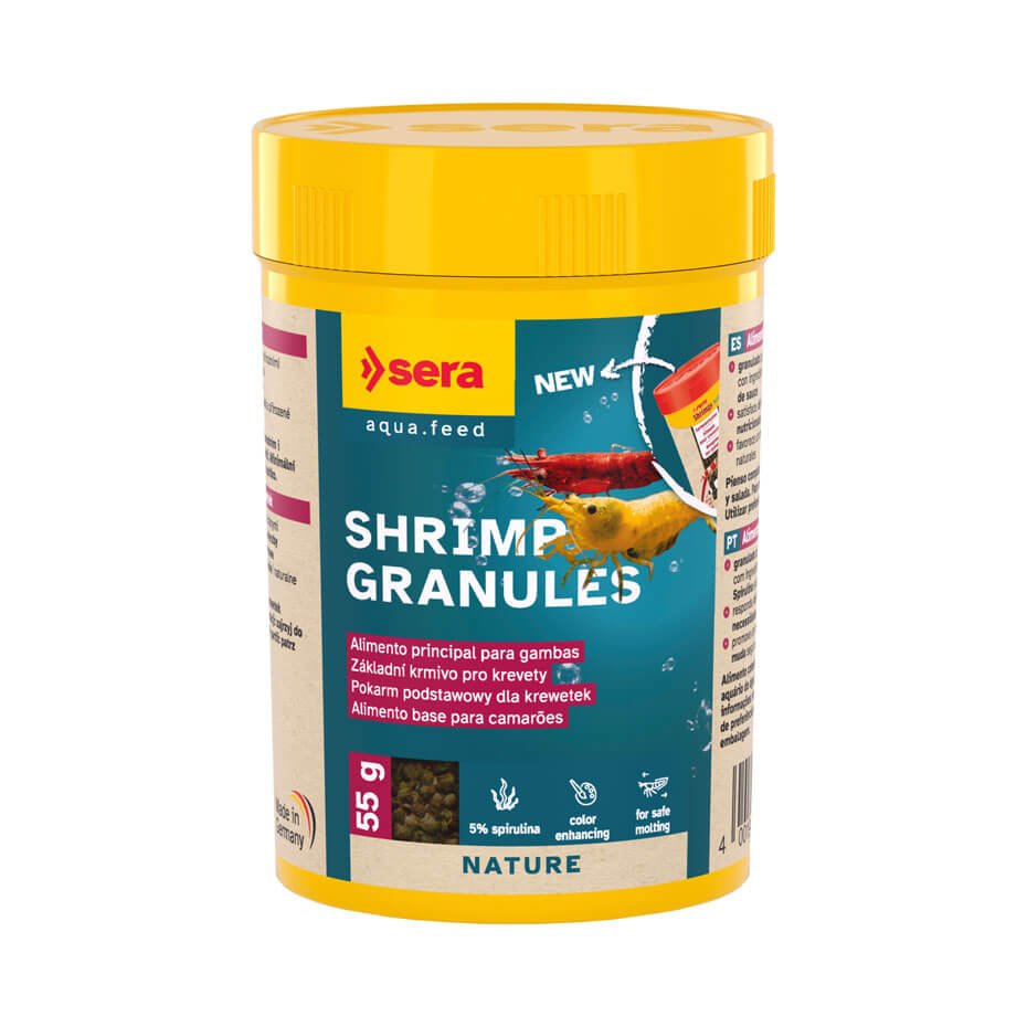 Sera Shrimp Granules 100ml pienso completo para gambas de acuario