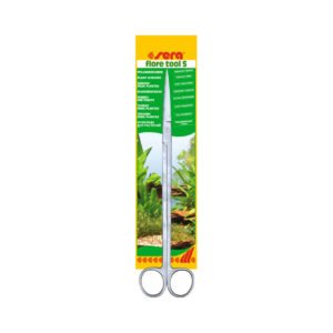 Sera Flore Tool S tijeras de acero inoxidable 26 cm para plantas de acuario