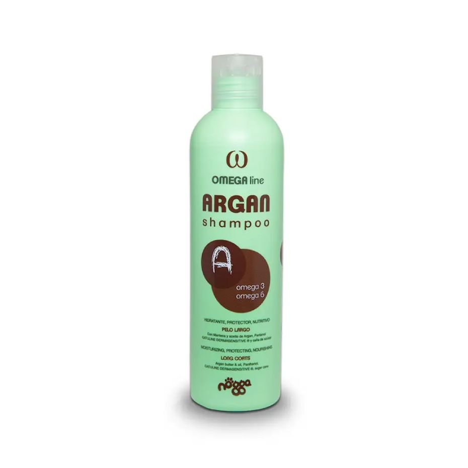 Champú Argán Nogga Pelo Largo 250ml Hidratación y Brillo