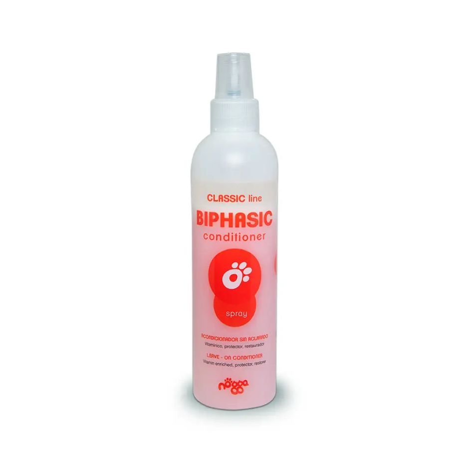 Acondicionador Bifásico Nogga 250ml Sin Aclarado para Perros