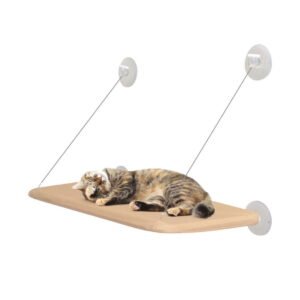 Cama de Ventana para Gatos con 2 Fundas