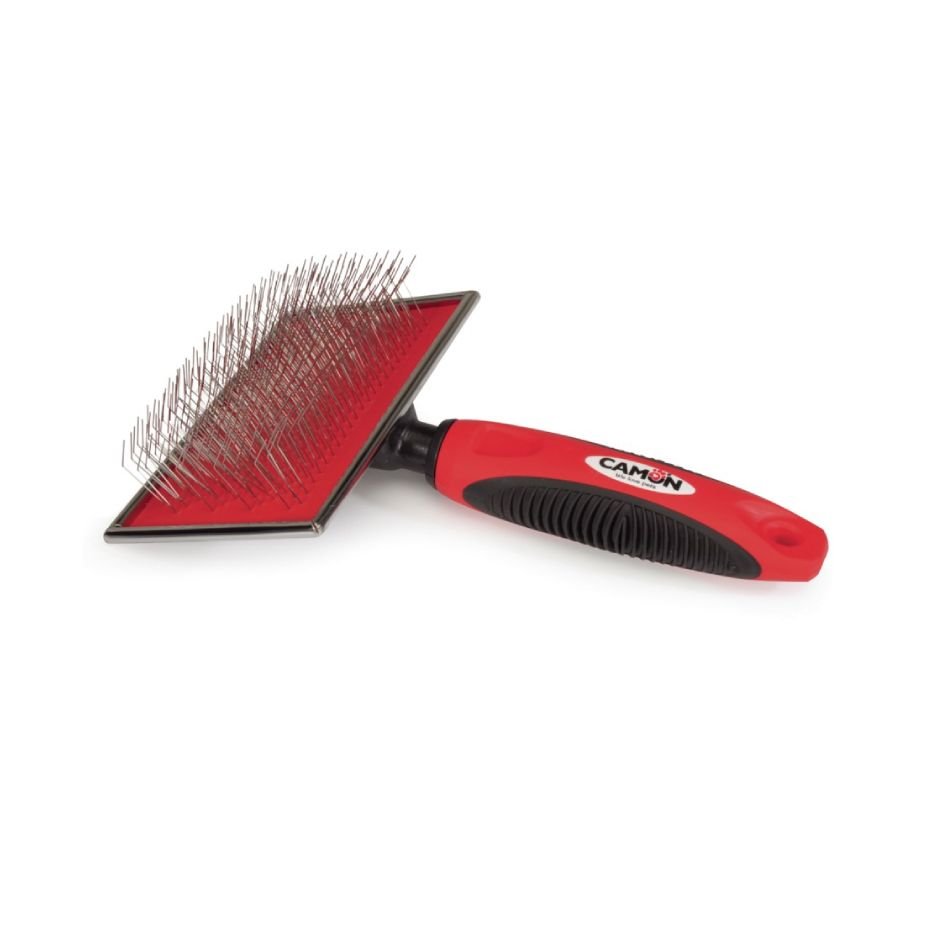 Cardador para Mascotas Dientes de Acero Puntas Redondeadas Talla XL