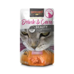 Leonardo Drink & Care Beauty Chicken 40g – Bebida Complementaria para Gatos Adultos