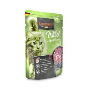 Leonardo Venado + Arándanos Azules 85g Alimento Húmedo Sin Cereales para Gatos