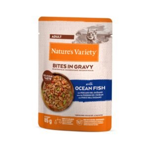 NVC Bites en Salsa con Pescado de Océano para Gatos Adultos 85g