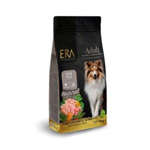 ERA Grain Free Pollo y Pavo Raza Mediana y Grande – pienso seco sin cereales para perros adultos
