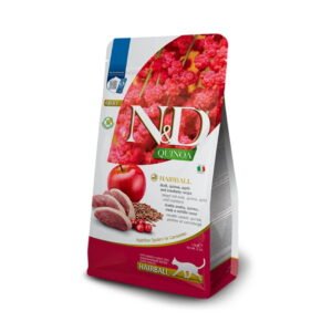 N&D Quinoa Feline Hairball 1,5kg – pienso seco para gatos con bolas de pelo