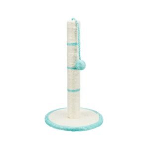Poste Rascador para Gatos de Sisal 50cm Juego y Cuidado de Uñas